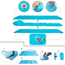 Load image into Gallery viewer, Inflatable Sleeping Pad Camping Mat With Pillow
