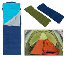 Load image into Gallery viewer, Inflatable Sleeping Pad Camping Mat With Pillow
