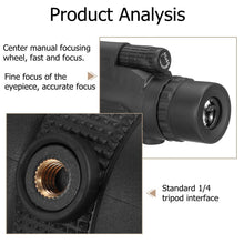 Load image into Gallery viewer, Waterproof 40X60 High Definition Monocular Telescope
