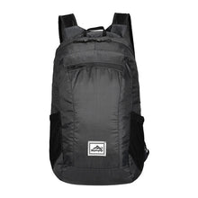 Load image into Gallery viewer, Lightweight, portable, fold-able backpack with waterproof folding bag.
