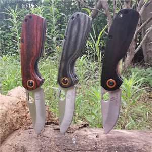 Modern, traditional pocket knife. Great for hiking, hunting, camping, etc.